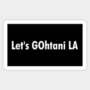 Let's GOhtani LA, White Magnet